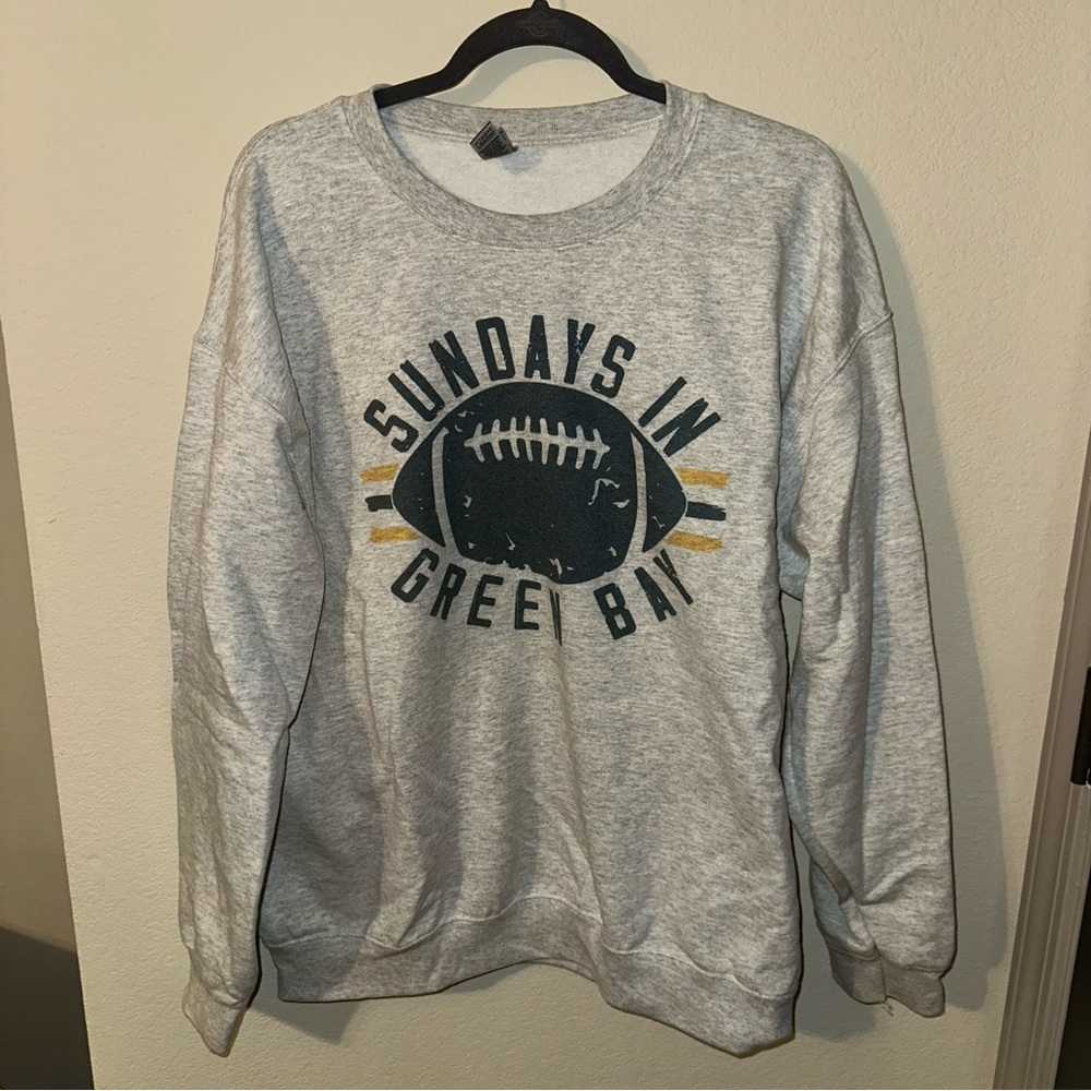 Gray Sundays in Green Bay Sweater